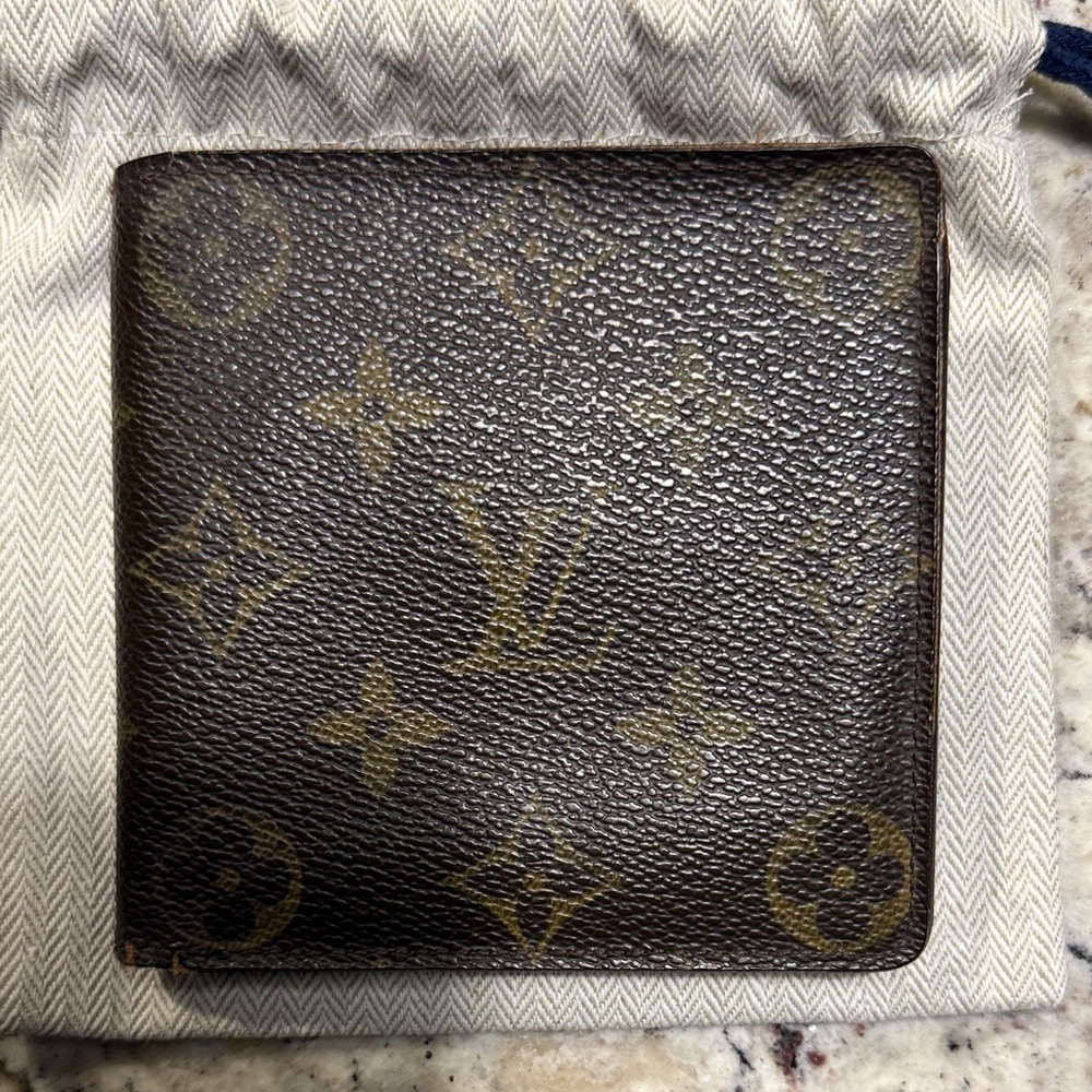 Louis Vuitton Dark Brown Monogram Wallet
